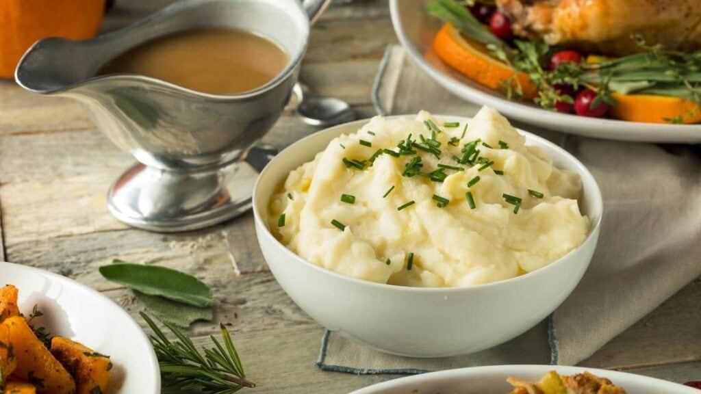 mashed potatoes