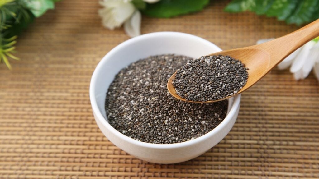 Chia seed cream