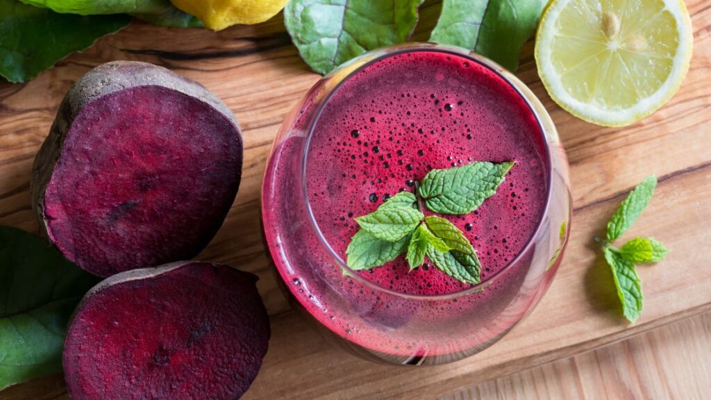 Beet juice