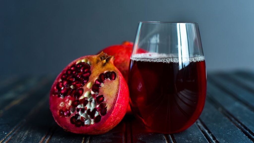 Juice made of Pomegranate