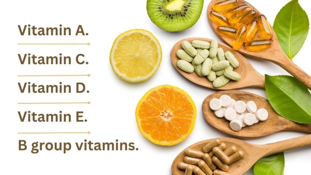 Vitamins for hair growth