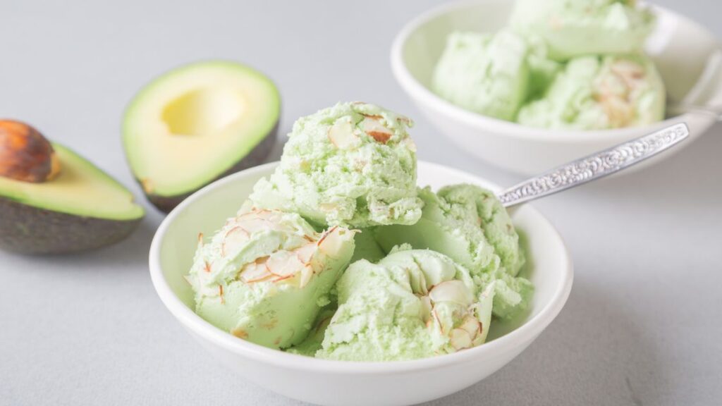 avocado and almond cream