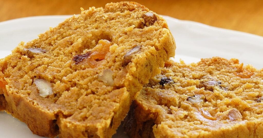 vegan persimmon bread