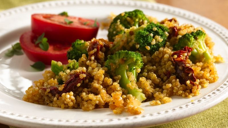 Broccoli Quinoa Pilaf