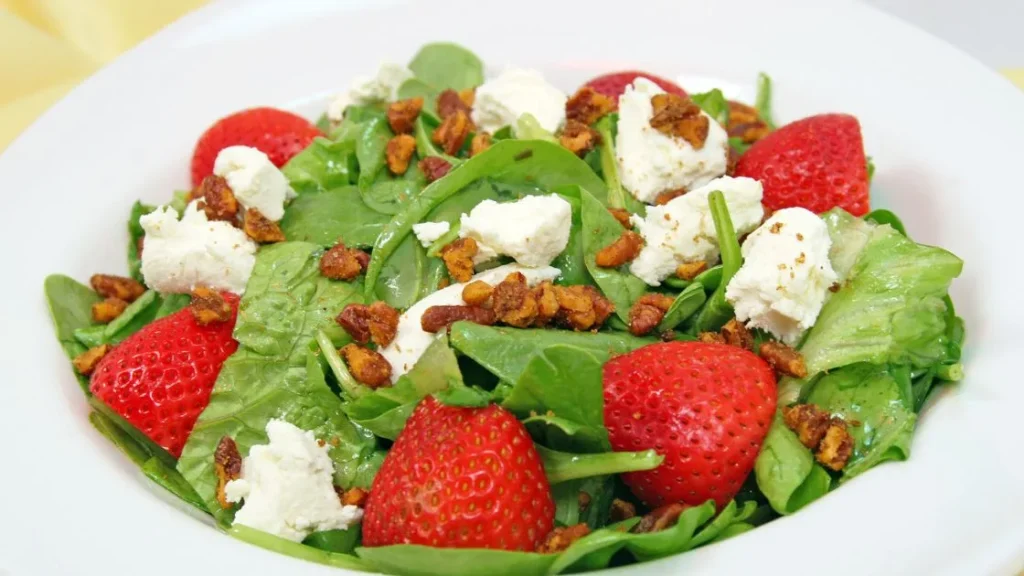 Strawberry Spinach Salad