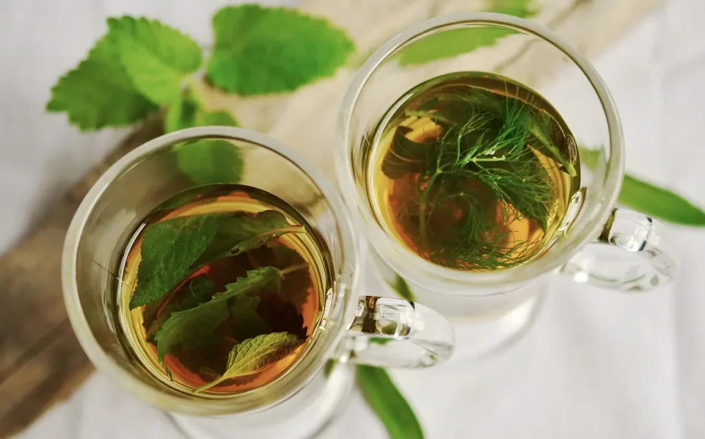Herbal Tea- Non acidic fruit juices