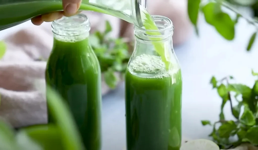Green veggie juice for weight loss